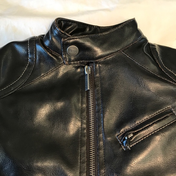 Kenneth Cole Childs Faux Leather Jacket - Picture 3 of 7